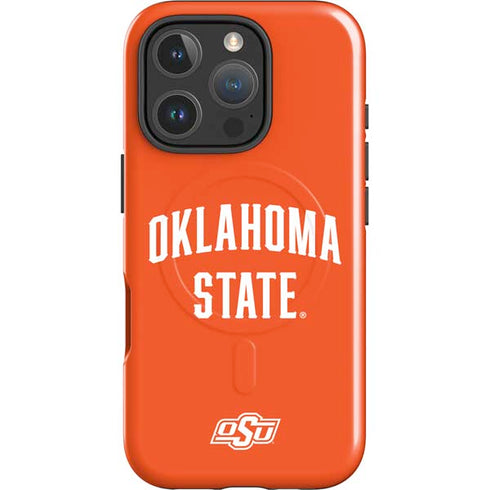 Oklahoma State University OSU Cowboys Basketball iPhone 16 Pro Magsafe Impact Case